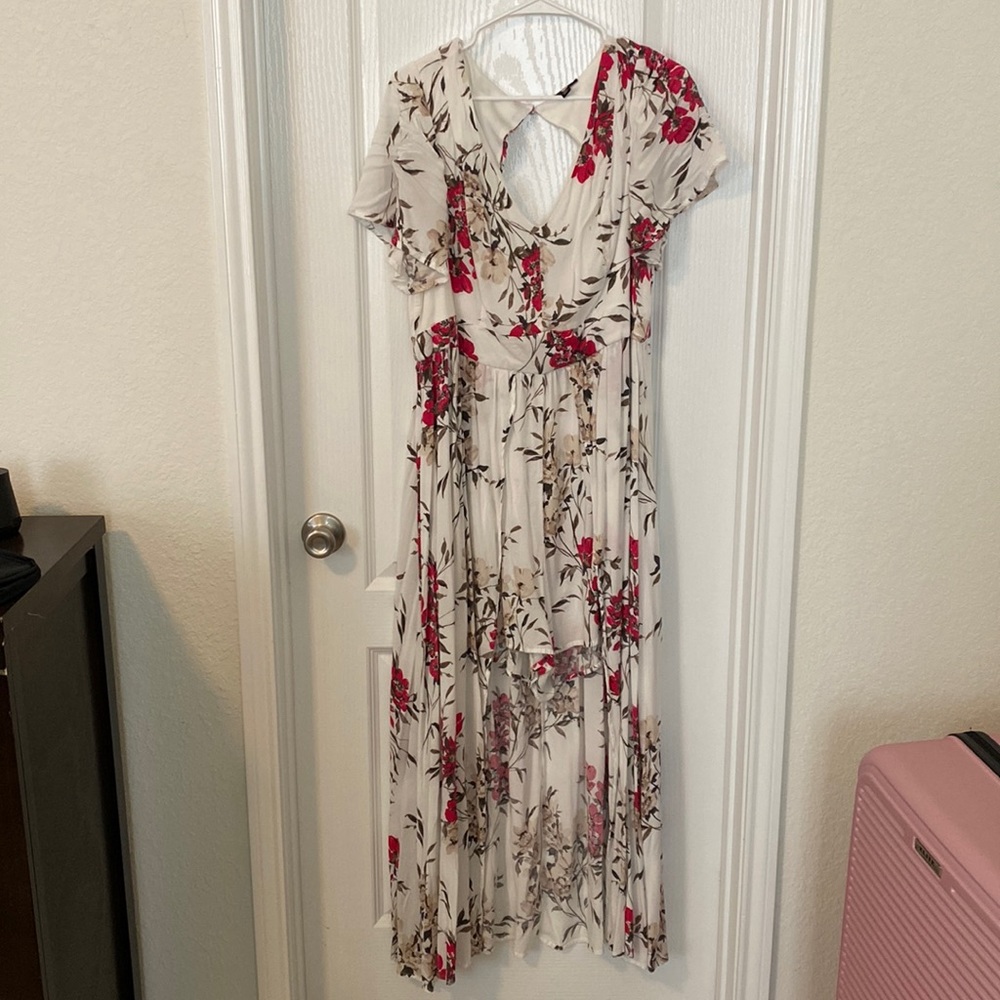 Floral float romper